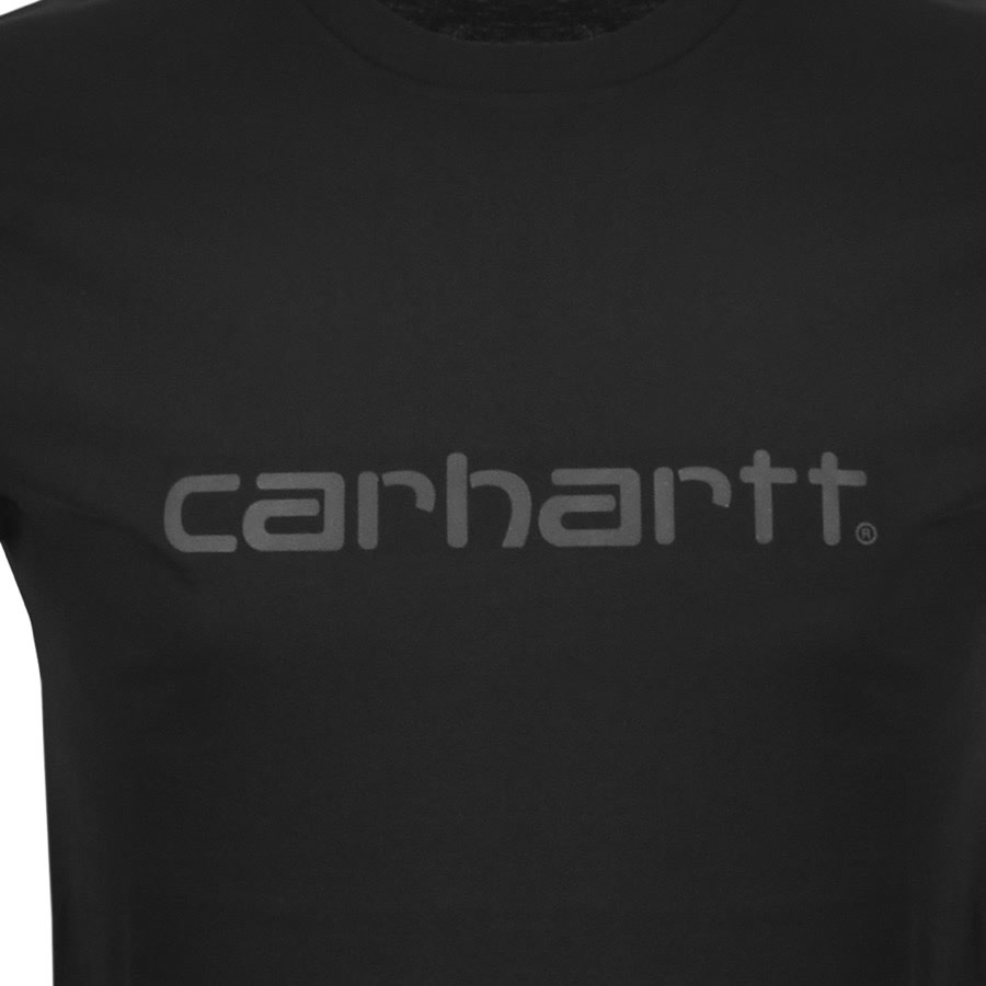 Alternative Image for ProductCarhartt Script Logo T Shirt Black3